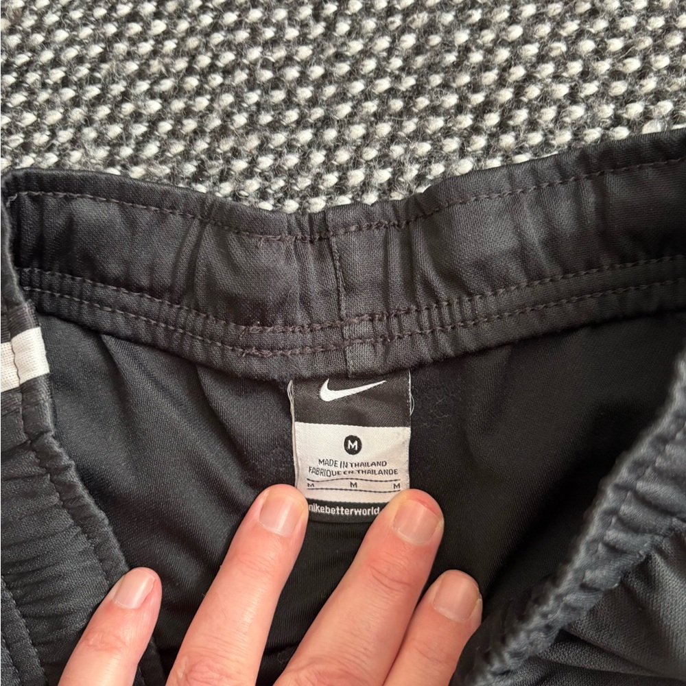 Nike Black Shorts with White Accents - Picture 4 of 4